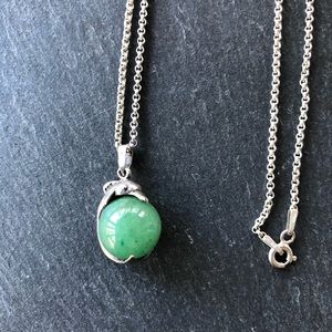 Dolphin sphere necklace